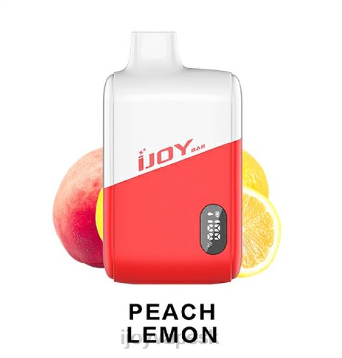 Order iJOY Vape | iJOY Bar IC8000 jednorazové 8X02190 broskyňový citrón
