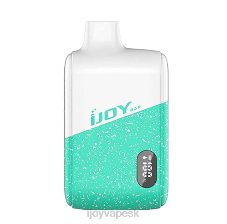 iJOY Vape Review | iJOY Bar Smart Vape 8000 ťahov 8X0215 mätový cukrík